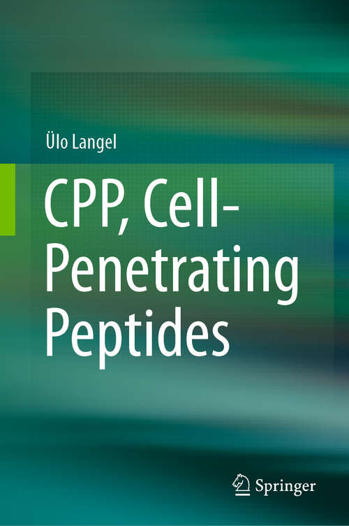 Book cover of CPP, Cell-Penetrating Peptides (1st ed. 2019)