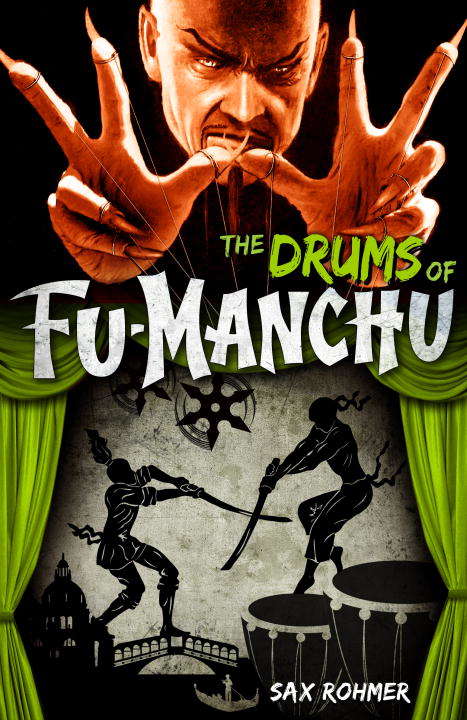 Book cover of Fu-Manchu - The Drums of Fu-Manchu