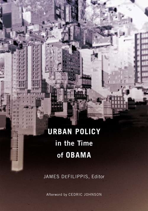 Book cover of Urban Policy in the Time of Obama