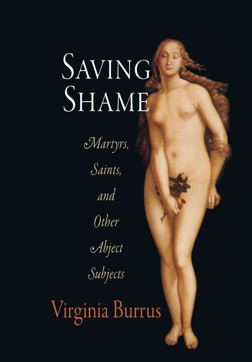 Book cover of Saving Shame