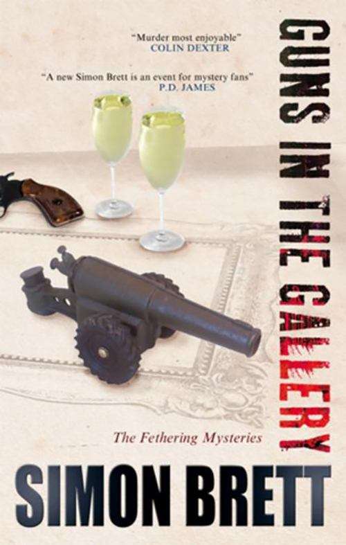 Book cover of Guns in the Gallery (Fethering Mystery #13)