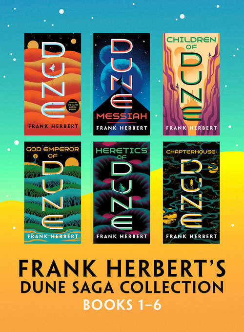 Book cover of Frank Herbert's Dune Saga Collection: Books 1 - 6 (Dune)