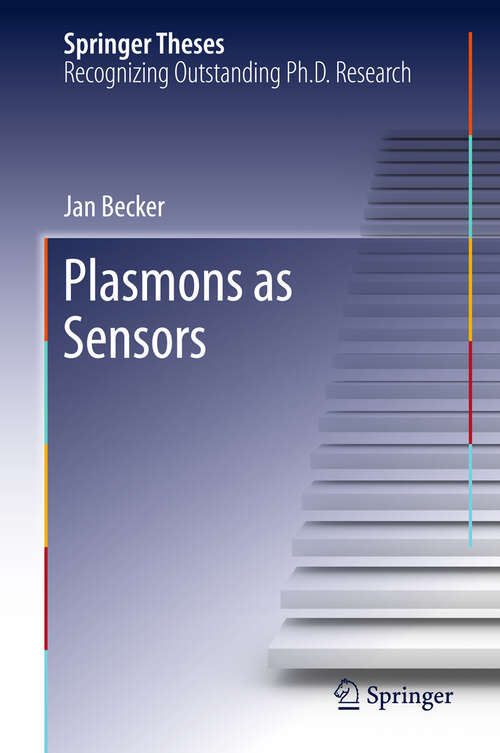 Book cover of Plasmons as Sensors