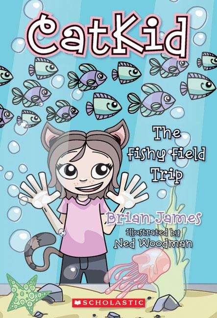 Book cover of The Fishy Field Trip (CatKid)