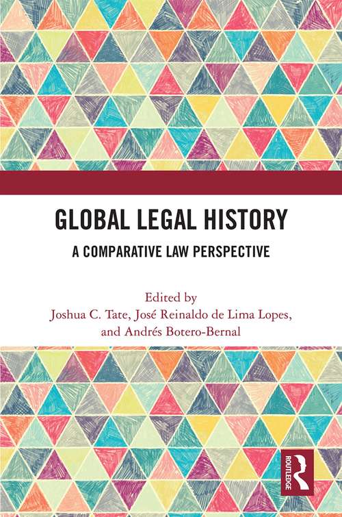 Global Legal History: A Comparative Law Perspective