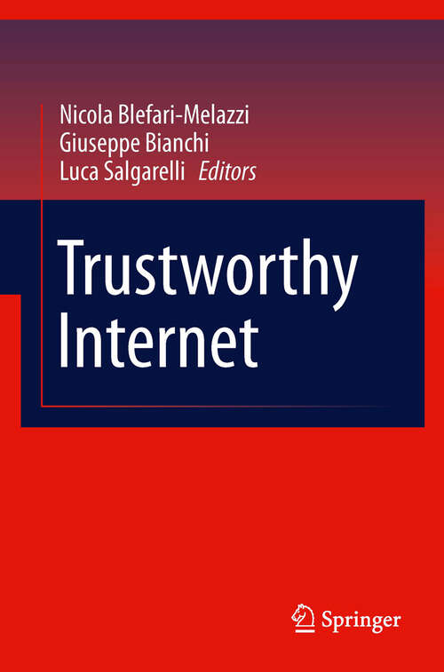 Book cover of Trustworthy Internet