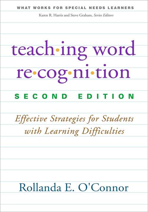 Book cover of Teaching Word Recognition, Second Edition