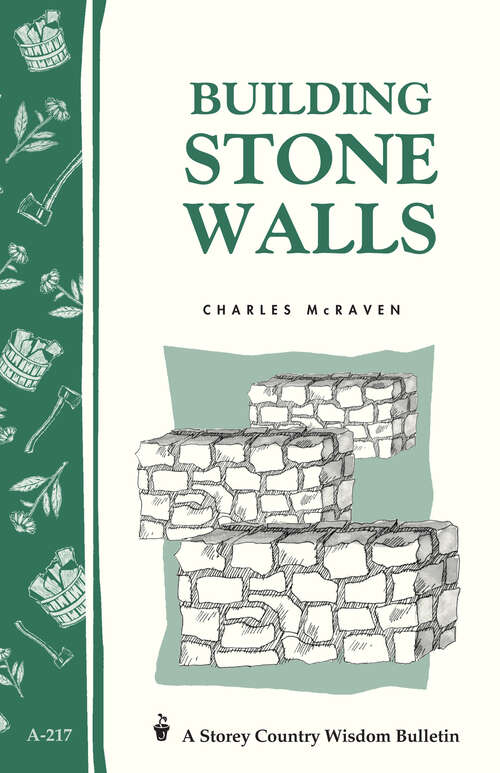 Book cover of Building Stone Walls: Storey's Country Wisdom Bulletin A-217