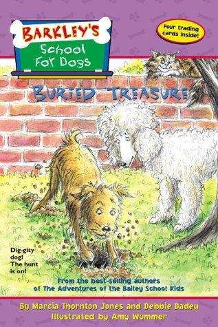 Book cover of Buried Treasure (Barkley's School for Dogs #7)