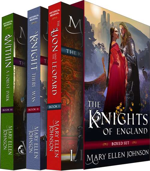 Book cover of The Knights of England Boxed Set, Books 1-3: Three Complete Historical Medieval Romance