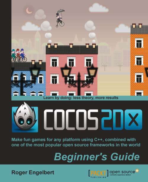 Book cover of Cocos2d-x by Example Beginner's Guide