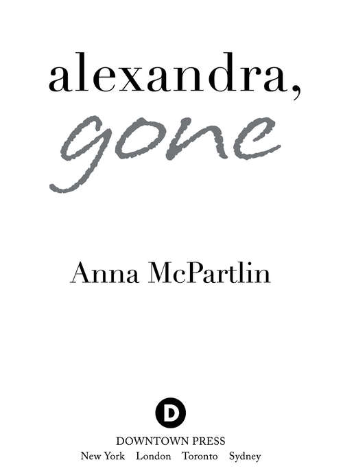 Book cover of Alexandra, Gone
