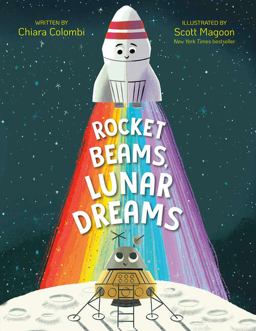 Book cover of Rocket Beams, Lunar Dreams