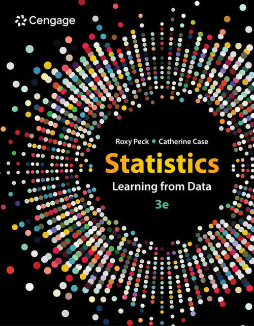 Book cover of Statistics Learning from Data (Third Edition)