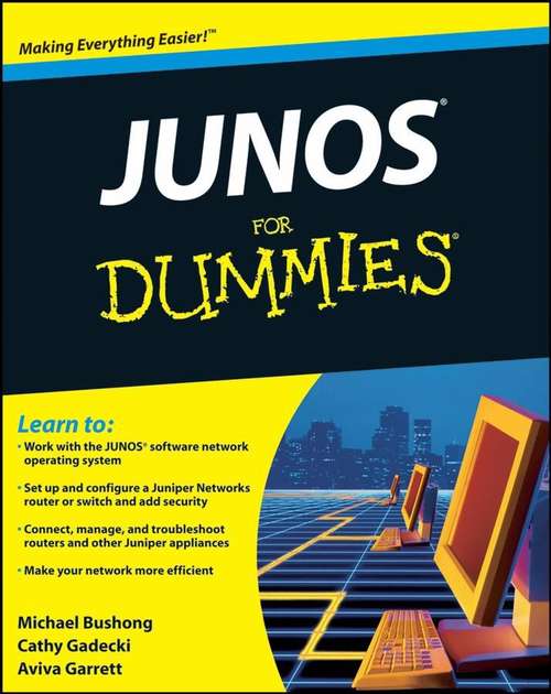 Book cover of JUNOS For Dummies