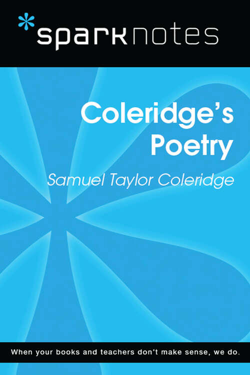 Book cover of Coleridge's Poetry (SparkNotes Literature Guide Series)