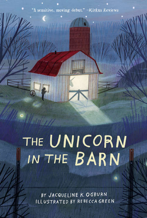Book cover of The Unicorn in the Barn