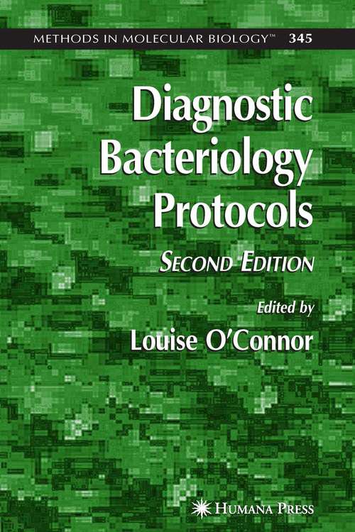 Book cover of Diagnostic Bacteriology Protocols