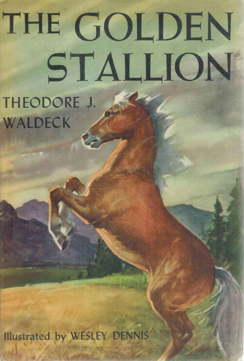 Book cover of The Golden Stallion