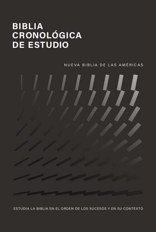 Book cover of NBLA, Biblia Cronológica de Estudio, Interior a Cuatro Colores