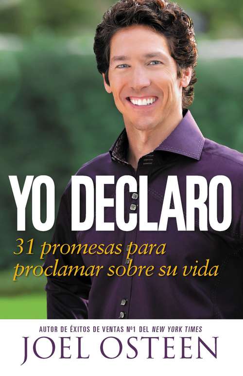 Book cover of Yo Declaro: 31 Promesas Para Proclamar Sobre Su Vida