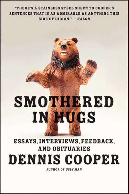 Book cover of Smothered in Hugs: Essays, Interviews, Feedback, and Obituaries