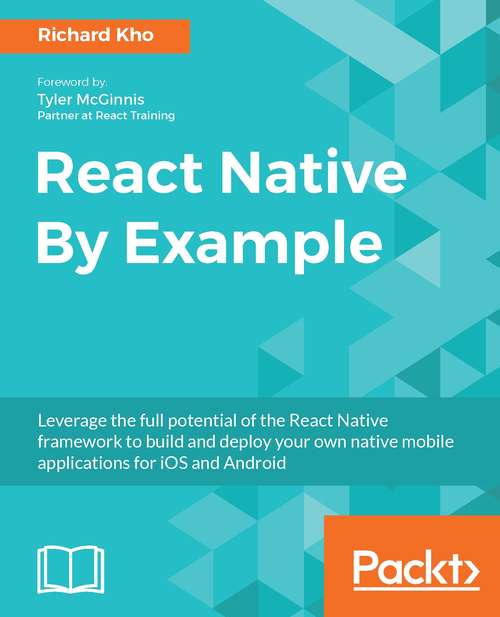 Book cover of React Native By Example