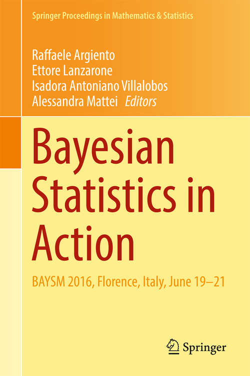 Book cover of Bayesian Statistics in Action