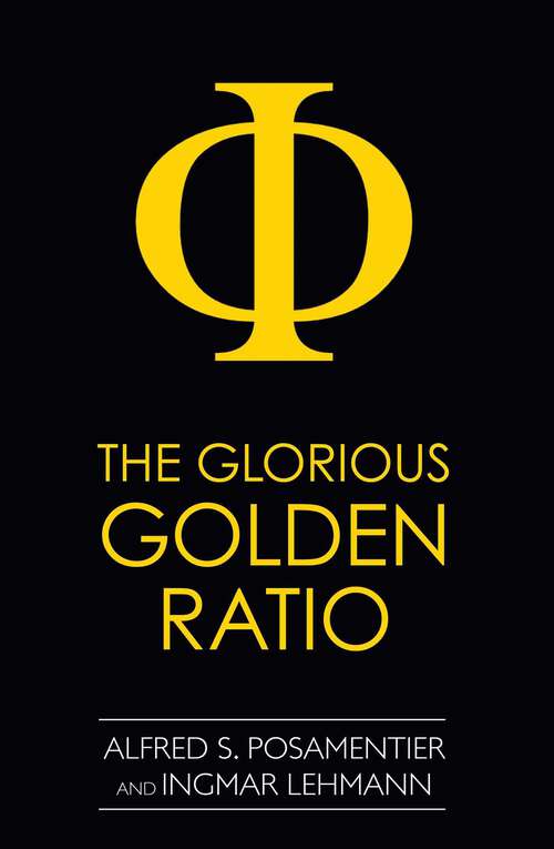Book cover of Glorious Golden Ratio
