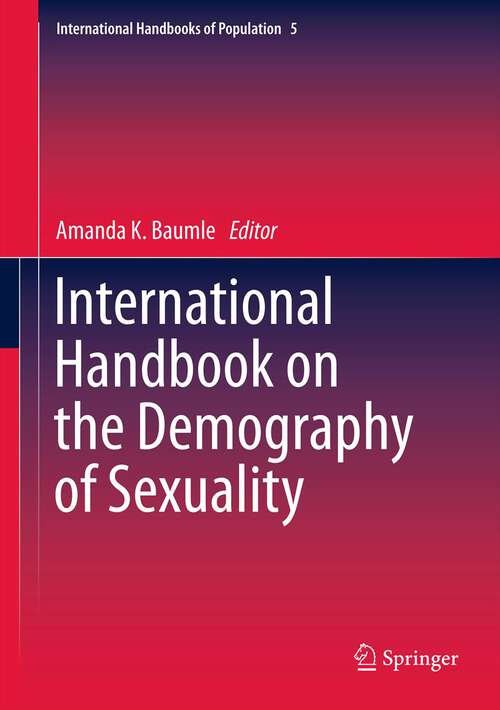 Book cover of International Handbook on the Demography of Sexuality