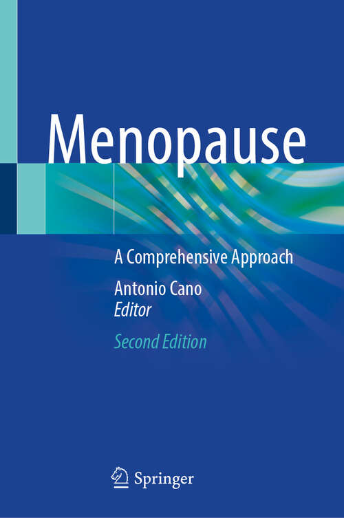 Book cover of Menopause: A Comprehensive Approach (Second Edition 2025)