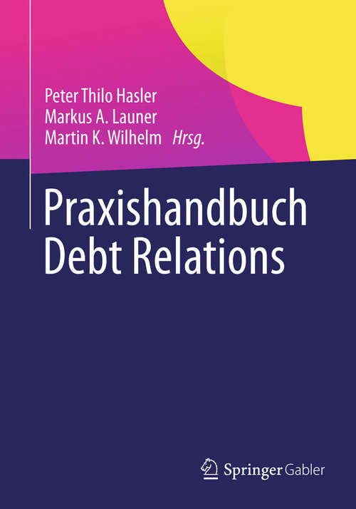Book cover of Praxishandbuch Debt Relations