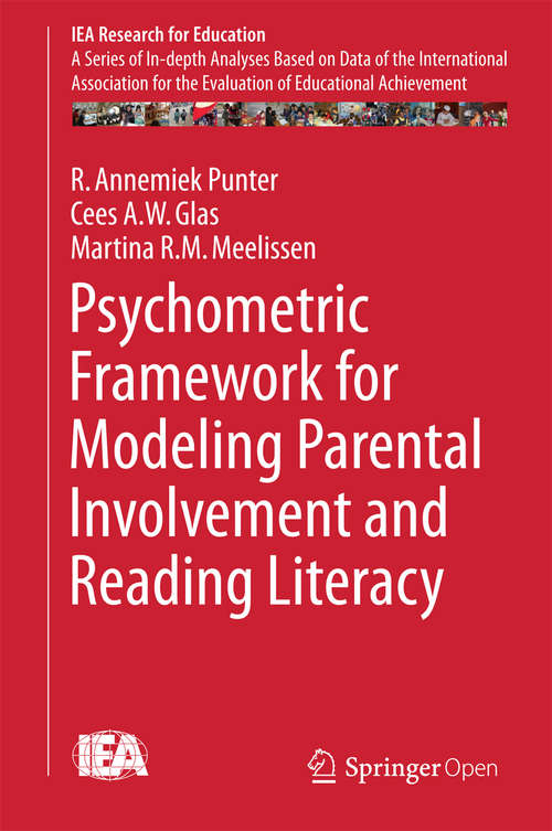 Book cover of Psychometric Framework for Modeling Parental Involvement and Reading Literacy
