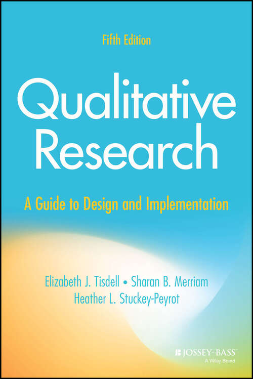 Book cover of Qualitative Research: A Guide to Design and Implementation