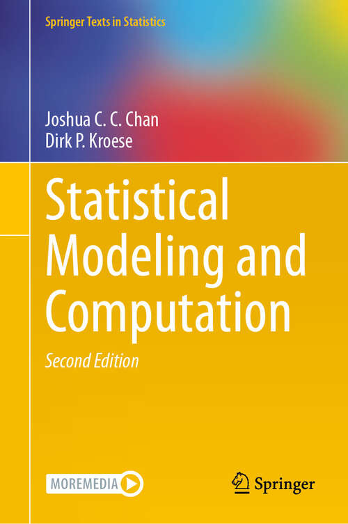 Book cover of Statistical Modeling and Computation (Second Edition 2025) (Springer Texts in Statistics)