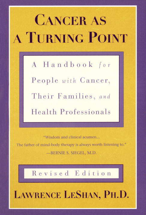 Book cover of Cancer As a Turning Point