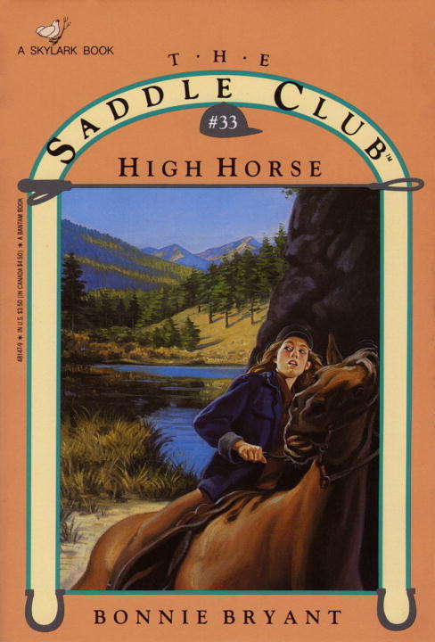 Book cover of High Horse (Saddle Club #33)