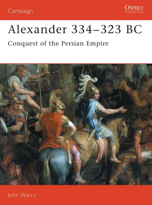 Book cover of Alexander 334-323 BC