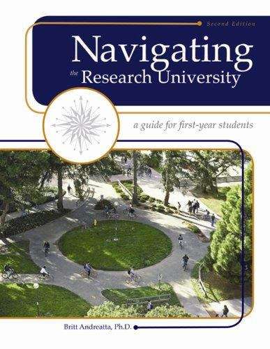 Book cover of Navigating the Research University: A Guide for First-year Students (2nd Edition)
