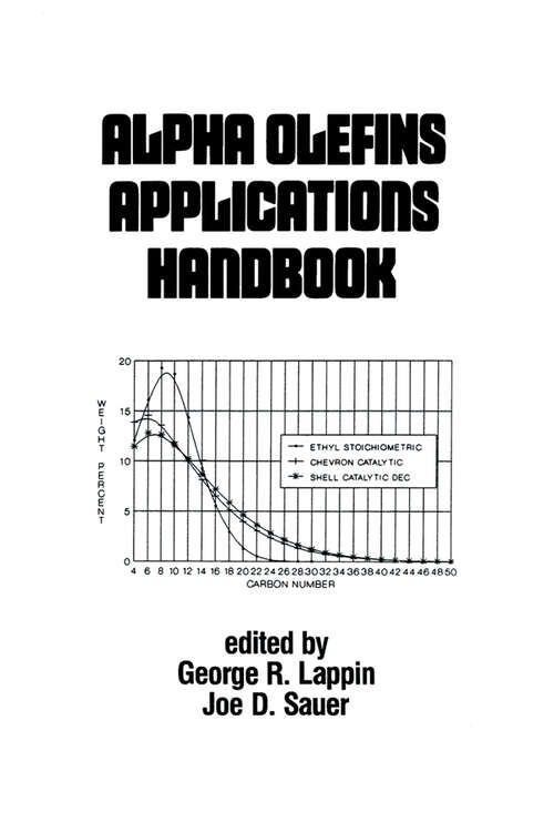 Book cover of Alpha Olefins Applications Handbook