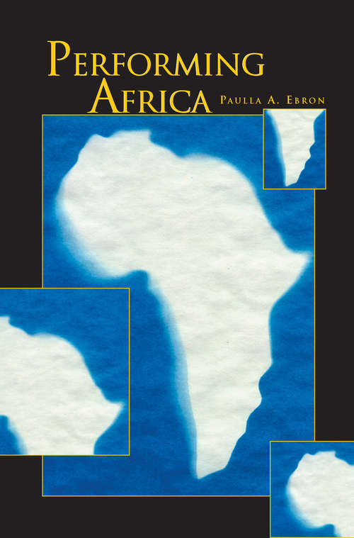 Book cover of Performing Africa