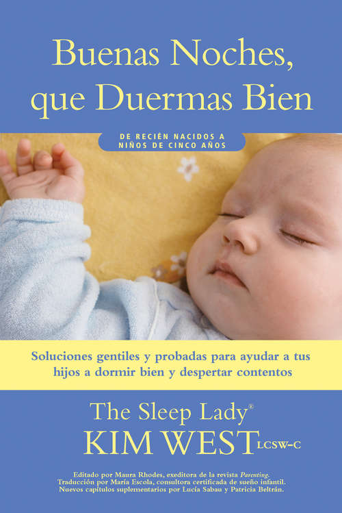 Book cover of Buenas noches, que duermas bien: De recién nacidos a niños de hasta cinco años