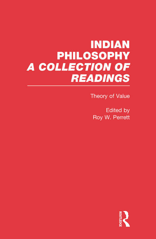 Theory of Value: Indian Philosophy