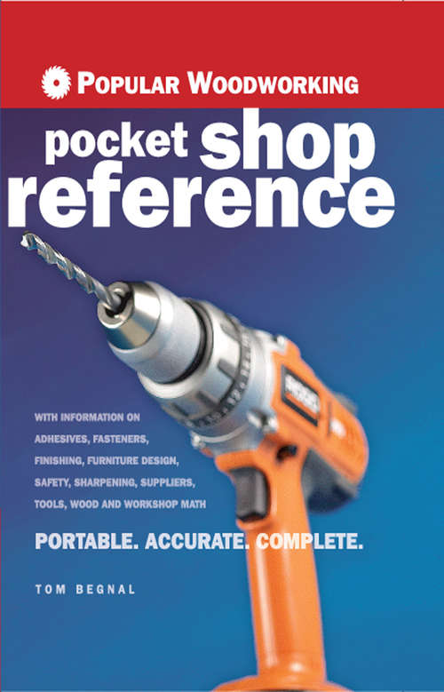 Book cover of Popular Woodworking Pocket Shop Reference