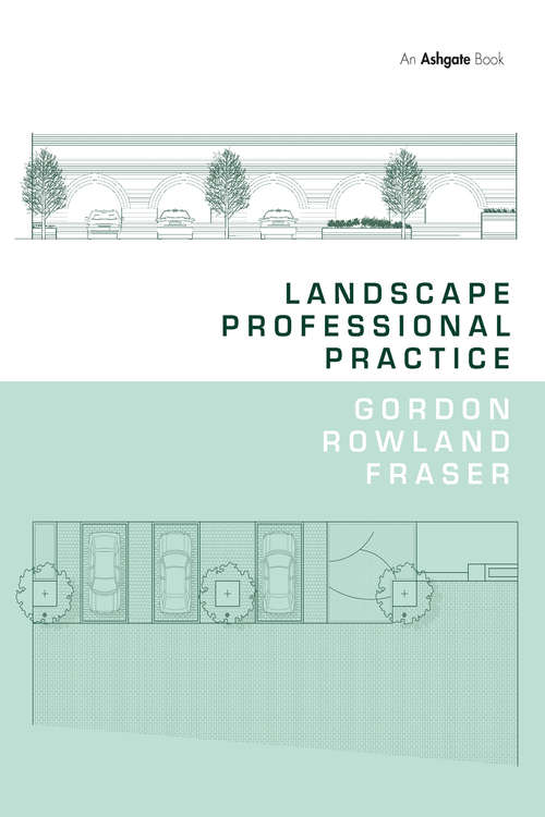 Book cover of Landscape Professional Practice