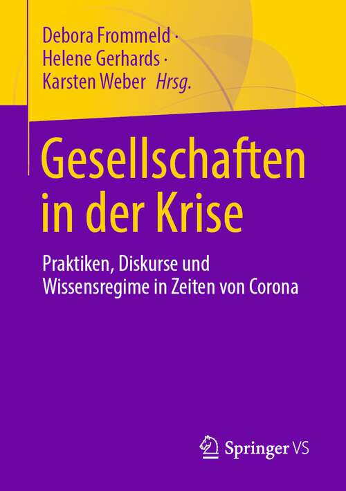 Cover image of Gesellschaften in der Krise