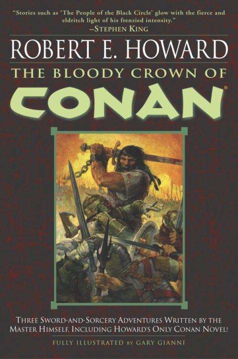 Book cover of The Bloody Crown of Conan