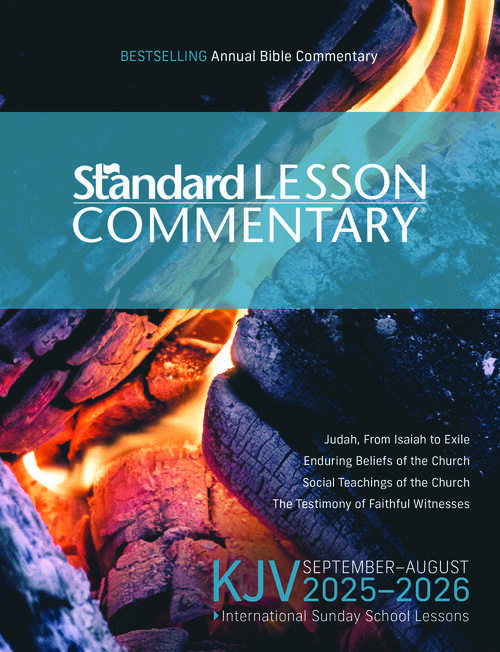 Book cover of KJV Standard Lesson Commentary® 2025-2026 (Standard Lesson Commentary)