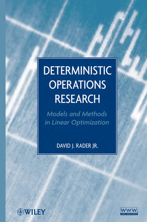 Deterministic Operations Research