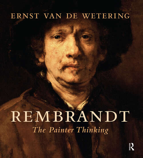 Book cover of Rembrandt. The Painter Thinking (1)